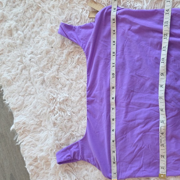 SKIMS FITS EVERYBODY HIGH CUT BODYSUIT IN ULTRA VIOLET/2X,3X, 4X/NWT - Picture 11 of 14